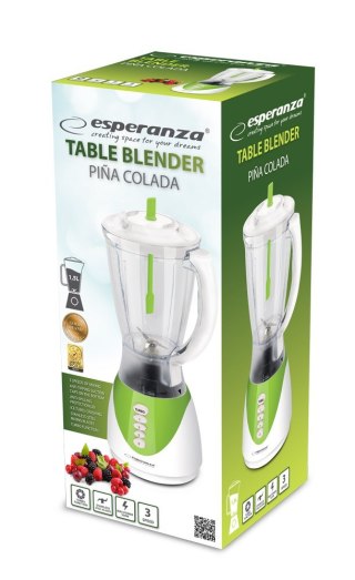 Esperanza Blender kielichowy Esperanza PINA COLADA EKM023G (350W; kolor biały)