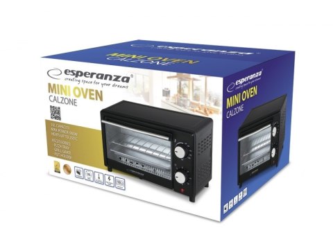 Esperanza ESPERANZA MINI PIEKARNIK CALZONE 10L 900W EKO007