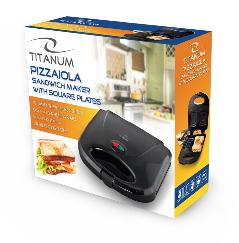 Esperanza Opiekacz do kanapek Esperanza Pizzaiola TKT005K (700W; kolor czarny)
