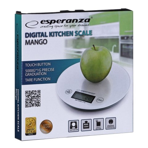 Esperanza Waga kuchenna Esperanza Mango EKS003W (kolor biały)