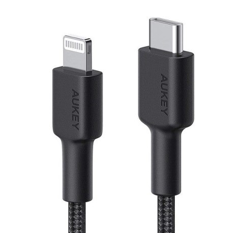 AUKEY AUKEY CB-CL03 NYLONOWY KABEL USB C-LIGHTNING 2M PD