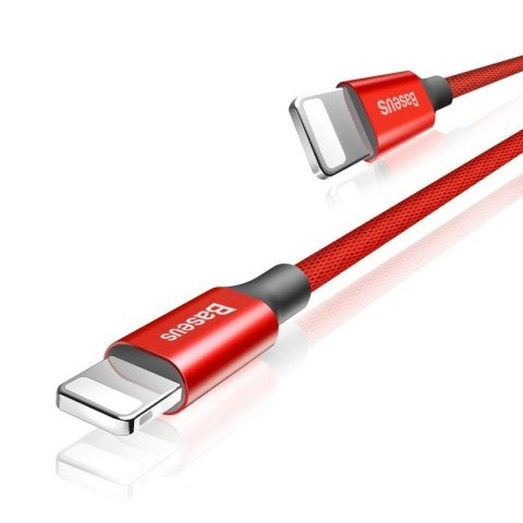Baseus Kabel Baseus Yiven CALYW-A09 (USB 2.0 - Lightning ; 1,8m; kolor czerwony)