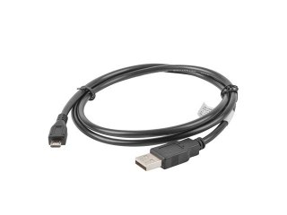 Lanberg Kabel Lanberg CA-USBM-10CC-0010-BK (USB 2.0 M - Micro USB M; 1m; kolor czarny)