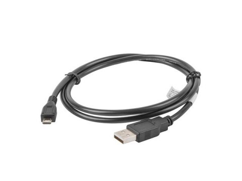 Lanberg Kabel Lanberg CA-USBM-10CC-0010-BK (USB 2.0 M - Micro USB M; 1m; kolor czarny)