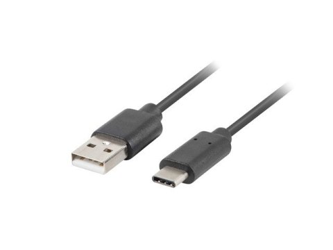 Lanberg Kabel Lanberg QC 3.0 CA-USBO-20CU-0010-BK (USB 2.0 typu A - USB typu C ; 1m; kolor czarny)