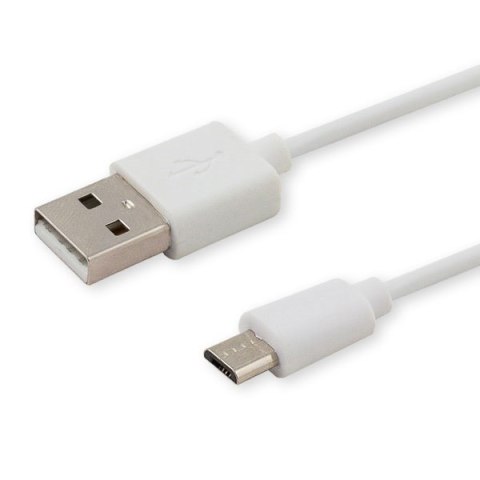 SAVIO Kabel SAVIO CL-123 (Micro USB - USB 2.0 ; 1m; kolor biały)