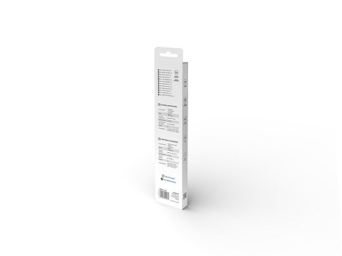 SAVIO Kabel SAVIO CL-126 (USB typu C - USB 2.0 typu A ; 1m; kolor biały)