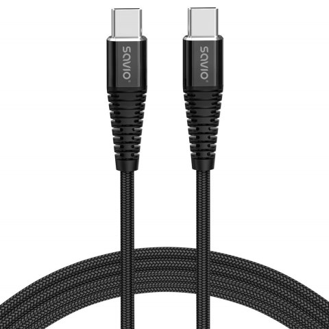 SAVIO SAVIO KABEL USB TYP C - USB TYP C 5A, 1M CL-159