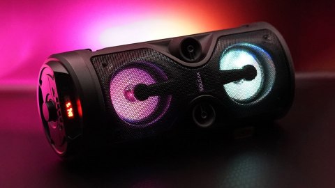 SQUEAK SQUEAK GŁOŚNIK KARAOKE HARMONY BLUETOOTH 5.0, RADIO FM, MICROSD, AUX, USB SQ1004