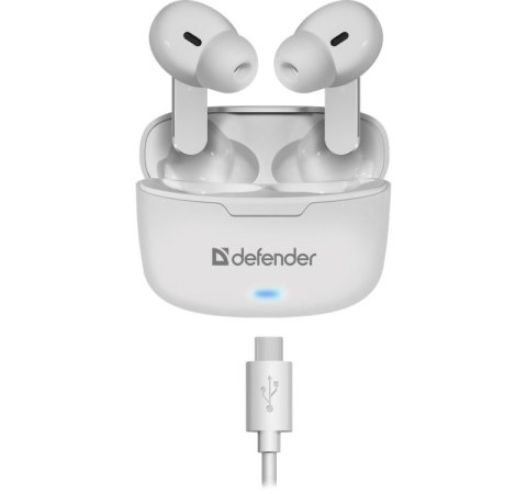 Defender DEFENDER SŁUCHAWKI BLUETOOTH TWINS 903 DOUSZNE BIAŁE 63903