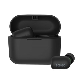 SAVIO SAVIO BEZPRZEWODOWE SŁUCHAWKI BLUETOOTH 5.1 IPX5 TWS-09