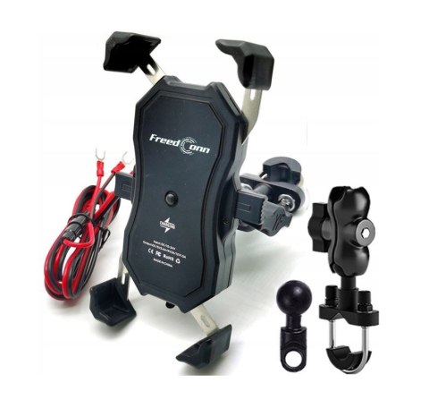 FreedConn Uchwyt na telefon i ładowarka indukcyjna FreedConn MC1W 15W + USB
