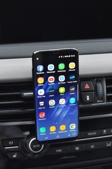 IBOX Uchwyt elastyczny na telefon IBOX ICH8 (kolor czarny)