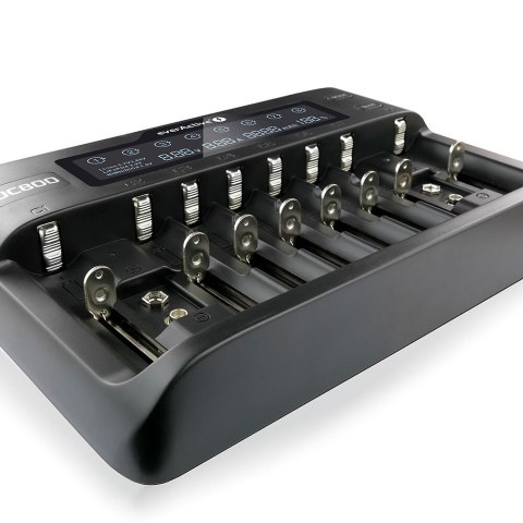 EverActive EVERACTIVE ŁADOWARKA DO AKUMULATORÓW CYLINDRYCZNYCH LI-ION ORAZ NI-MH UC800