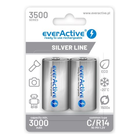 EverActive Zestaw akumulatorków everActive EVHRL14-3500 (3500mAh ; Ni-MH)