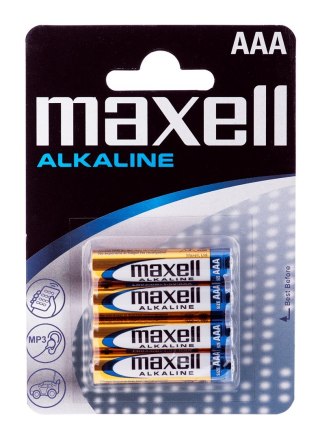 Maxell MAXELL Bateria alkaliczna LR03, 4 szt.