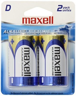 Maxell MAXELL Bateria alkaliczna LR20, 2 szt.