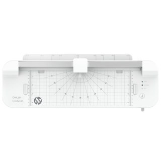 Hewlett-Packard HP Laminator ONELAM COMBO A3, na zimno/gorąco, zintegrowany trymer, zaokrąglacz rogów, prędkość 40cm/min + 15 folii: 3xA4, 4xA5,