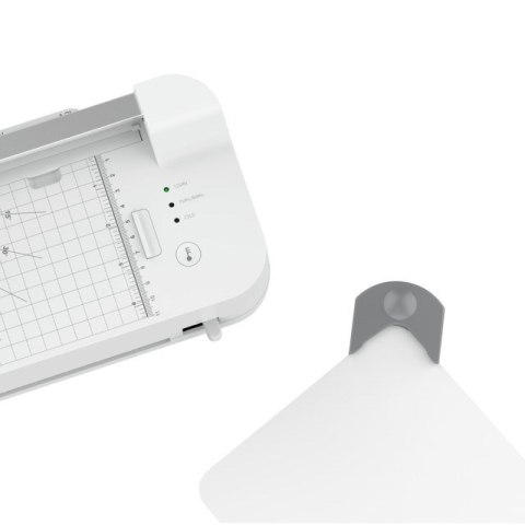 Hewlett-Packard HP Laminator ONELAM COMBO A3, na zimno/gorąco, zintegrowany trymer, zaokrąglacz rogów, prędkość 40cm/min + 15 folii: 3xA4, 4xA5,