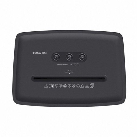 Hewlett-Packard HP Niszczarka ONESHRED 10MC, mikrościnki, P-5, 10 kart., 20l, jasnoszara