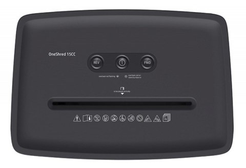 Hewlett-Packard HP Niszczarka ONESHRED 15CC, 20L jasnoszara
