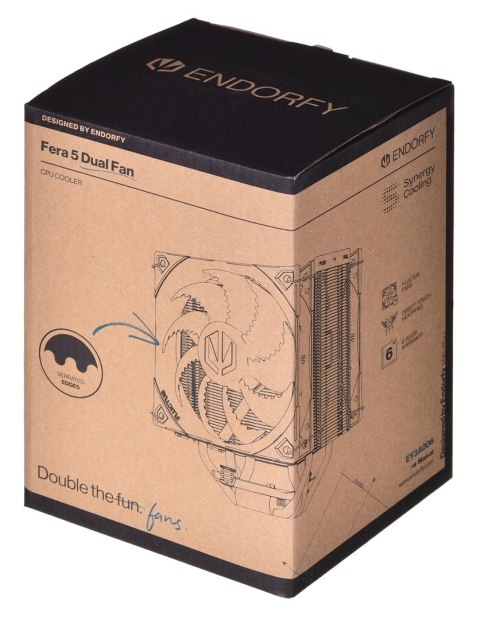 ENDORFY Chłodzenie powietrzne ENDORFY Fera 5 Dual Fan