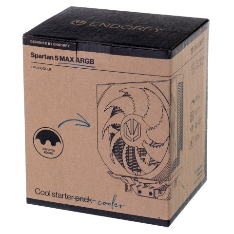 ENDORFY Chłodzenie powietrzne ENDORFY Spartan 5 MAX ARGB