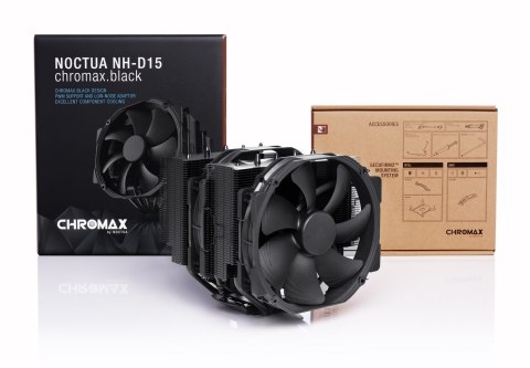 Noctua Chłodzenie CPU NOCTUA NH-D15 chromax.black AMD, Intel