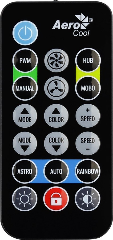 Aerocool Wentylator + Hub AEROCOOL PGS MIRAGE 12 ARGB PRO (3x120)