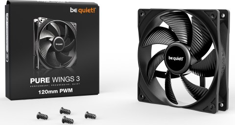 BE QUIET! Wentylator BE QUIET! PURE WINGS 3 120mm PWM