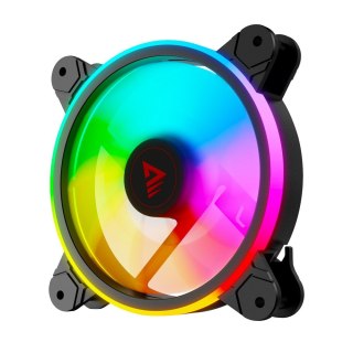 SAVIO SAVIO ZESTAW 4 WENTYLATORÓW ARGB 120 MM WRAZ Z KONTROLEREM ORAZ PILOTEM FAN-01