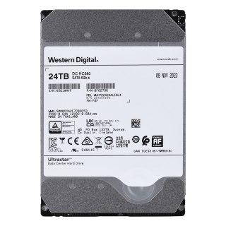 Western Digital Dysk serwerowy HDD Western Digital Ultrastar DC HC580 WUH722424ALE6L4 (24 TB; 3,5"; SATA)