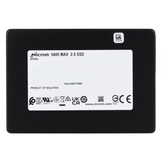 Micron Dysk SSD Micron 5400 MAX 480GB SATA 2.5" MTFDDAK480TGB-1BC1ZABYYR (DWPD 5)