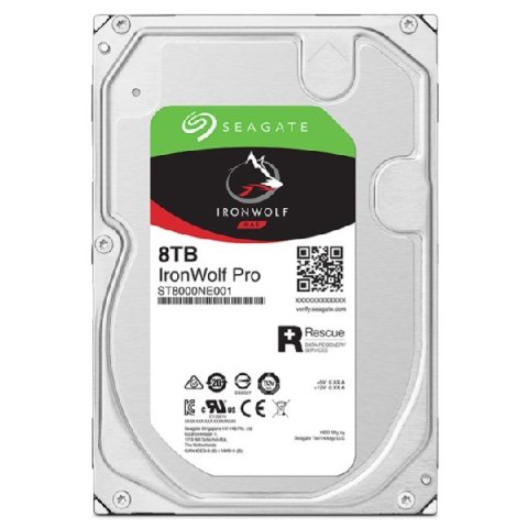 Seagate Dysk HDD Seagate IronWolf Pro (8 TB; 256MB; 3.5"; SATA)