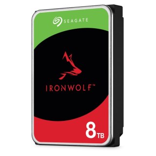 Seagate Dysk HDD Seagate IronWolf ST8000VN004 (8 TB ; 3.5"; 256 MB; 7200 obr/min)