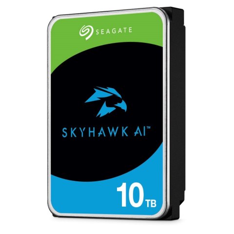 Seagate Dysk Seagate Skyhawk AI ST10000VE001 (10 TB ; 3.5"; SATA; 256 MB; 7200 obr/min)