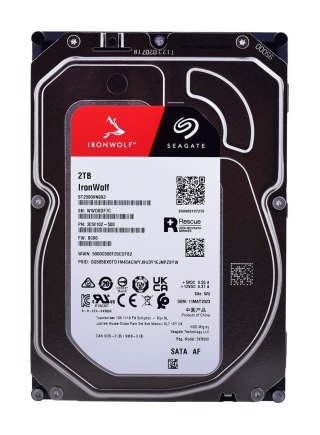 Seagate Dysk twardy HDD Seagate IronWolf 2TB 3,5" SATA ST2000VN003