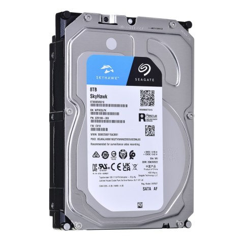 Seagate Dysk twardy HDD Seagate SkyHawk 8TB 3,5" SATA ST8000VX010