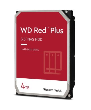 WD Dysk HDD WD Red Plus WD40EFPX (4 TB ; 3.5"; 256 MB; 5400 obr/min)
