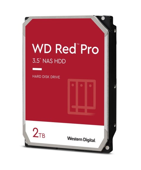 WD Dysk HDD WD Red Pro WD2002FFSX (2 TB ; 3.5"; 64 MB; 7200 obr/min)