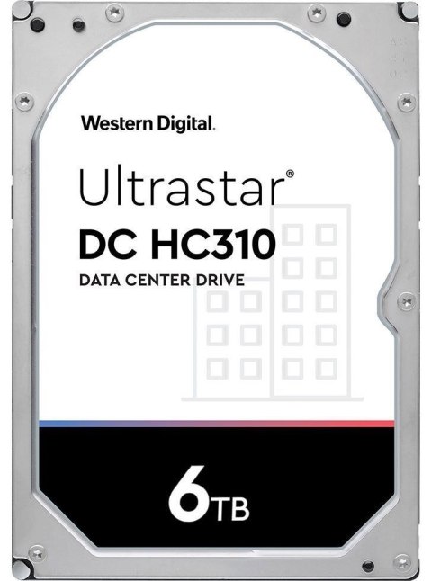 Western Digital Dysk serwerowy HDD Western Digital Ultrastar DC HC310 HUS726T6TAL5204 (6 TB; 3.5"; SAS)