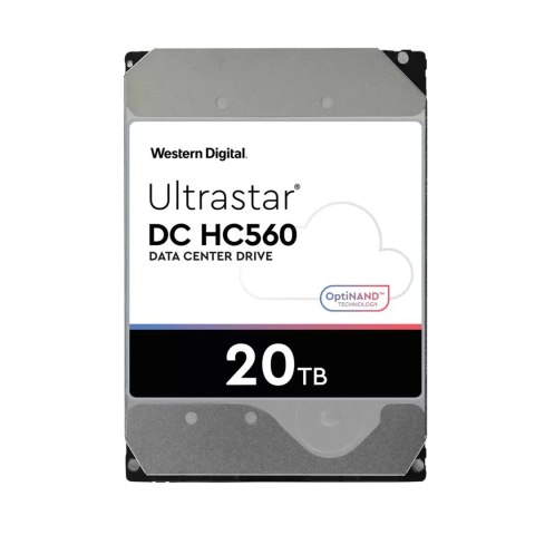 Western Digital Dysk serwerowy HDD Western Digital Ultrastar DC HC560 WUH722020BLE6L4 (20 TB; 3.5"; SATA)