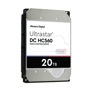 Western Digital Dysk serwerowy HDD Western Digital Ultrastar DC HC560 WUH722020BLE6L4 (20 TB; 3.5"; SATA)