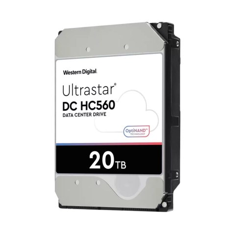 Western Digital Dysk serwerowy HDD Western Digital Ultrastar DC HC560 WUH722020BLE6L4 (20 TB; 3.5"; SATA)