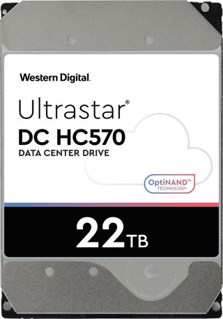 Western Digital Dysk serwerowy HDD Western Digital Ultrastar DC HC570 WUH722222ALE6L4 (22 TB; 3.5"; SATA)
