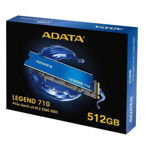 ADATA Dysk SSD ADATA LEGEND 710 512GB M.2 2280 PCIe Gen3x4
