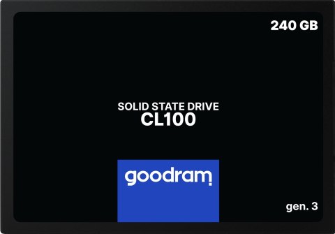 GoodRam SSD GOODRAM CL100 Gen. 3 240GB SATA III 2,5 RETAIL