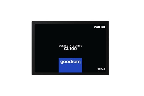 GoodRam SSD GOODRAM CL100 Gen. 3 240GB SATA III 2,5 RETAIL