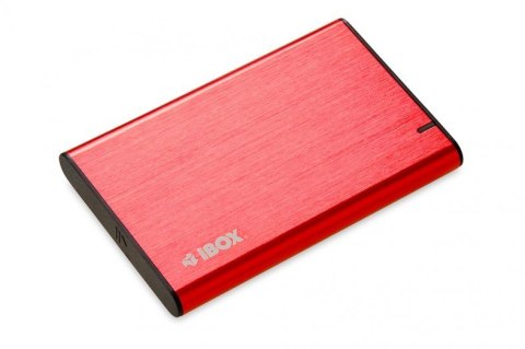 IBOX OBUDOWA I-BOX HD-05 ZEW 2,5" USB 3.1 GEN.1 RED