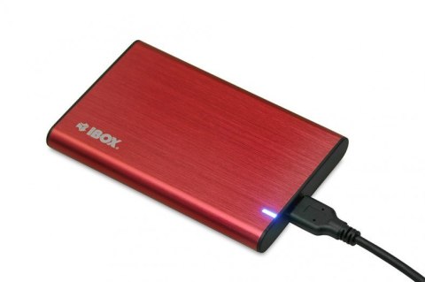 IBOX OBUDOWA I-BOX HD-05 ZEW 2,5" USB 3.1 GEN.1 RED
